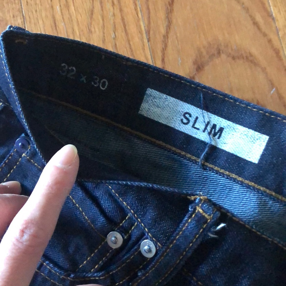 GAP dark wash denim